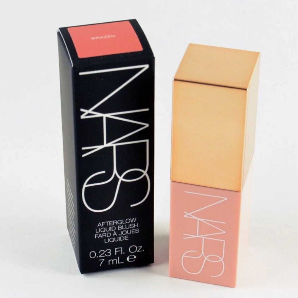 NEW NARS Afterglow Liquid Blush in Brazen Full Size 0.23 fl oz / 7 ml
